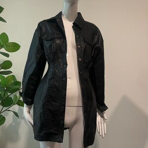 Line & Dot Black Dress